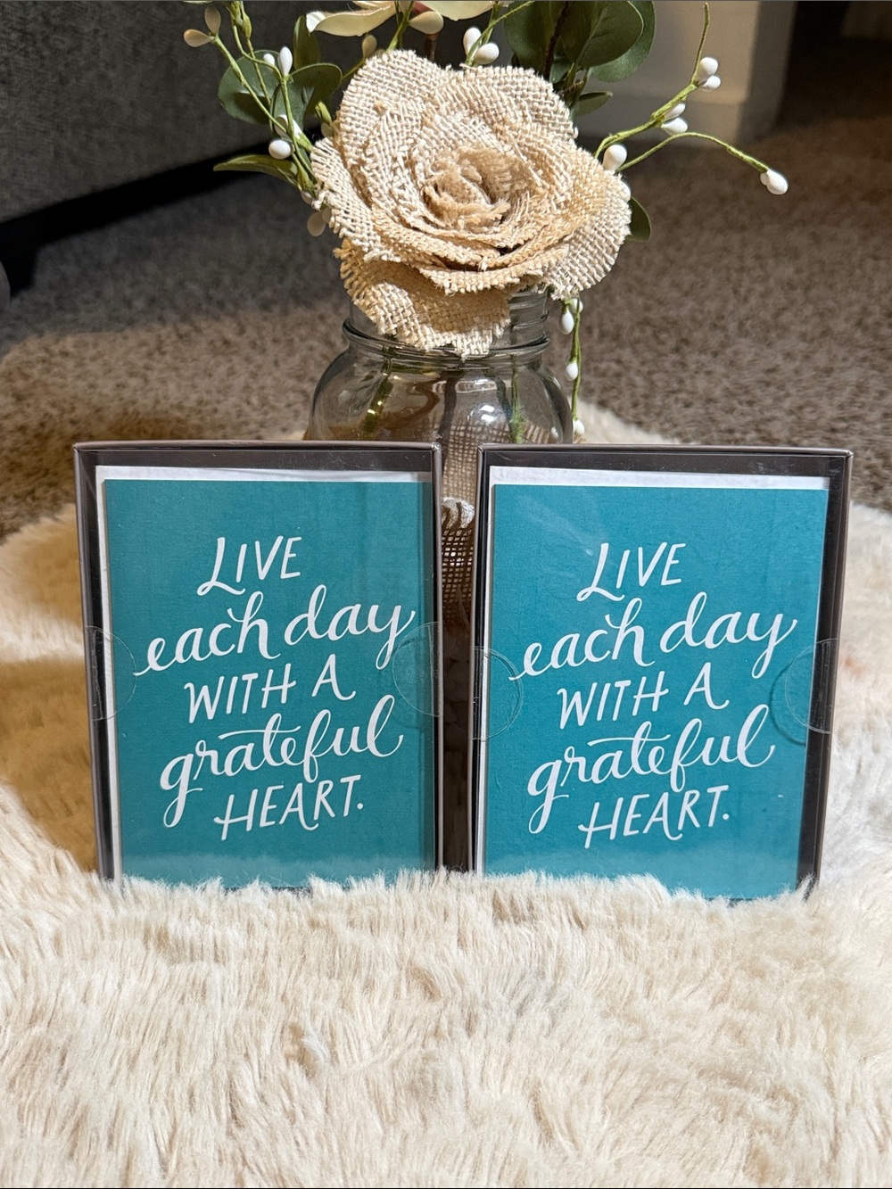 ✨American Greeting "Live Each Day With A Grateful Heart" Note Cards✨